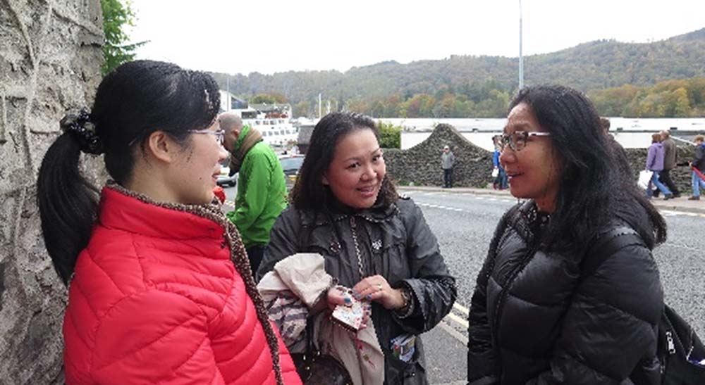 Chong Yang Festival trip at Lake District, Libin Chen, Nicole Soi and Ziming Wang
